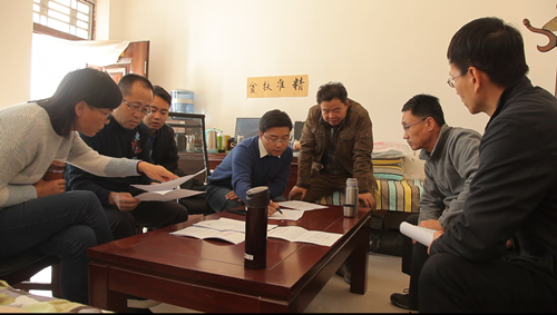 中國生物蘭州公司進行精準扶貧項目驗收工作